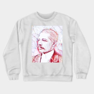 George Washington Williams Portrait | George Washington Williams Artwork | Line Art Crewneck Sweatshirt